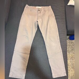 30 x 32 Lee Modern Series L231 Slim Fit Gray Casual Pants